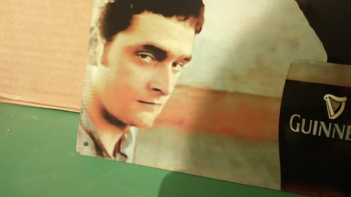 Guinness dancing man sign Guinness tin metal sign - Image 3