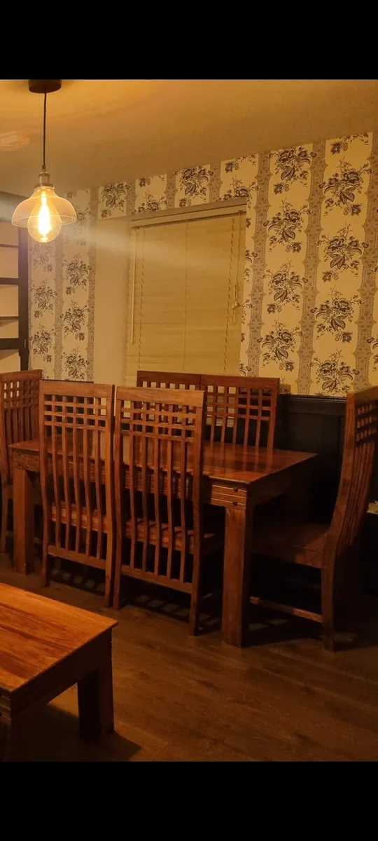 Hardwood chairs only - Image 1