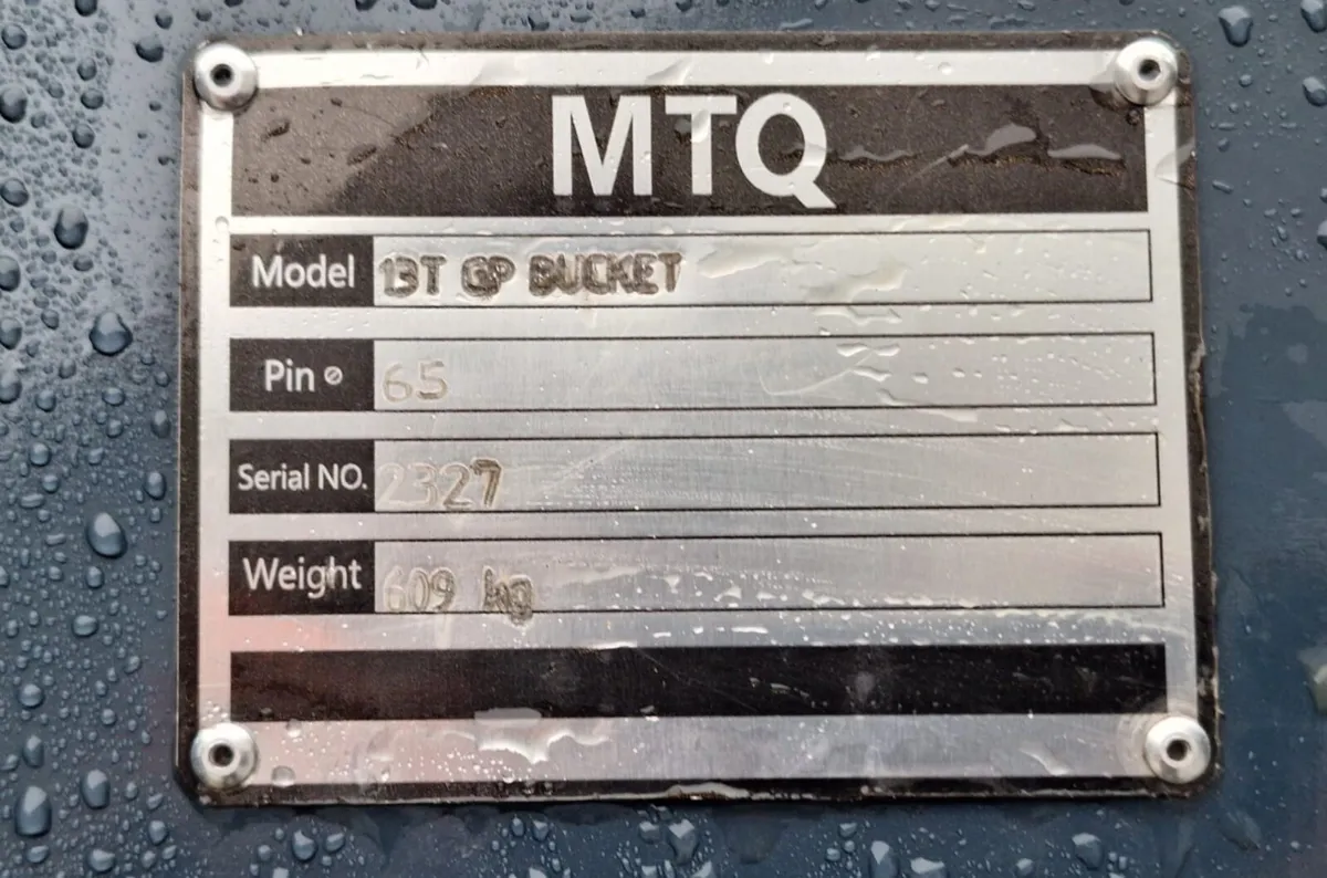 Brand New 13 Tonne General Purpose Bucket - Image 3