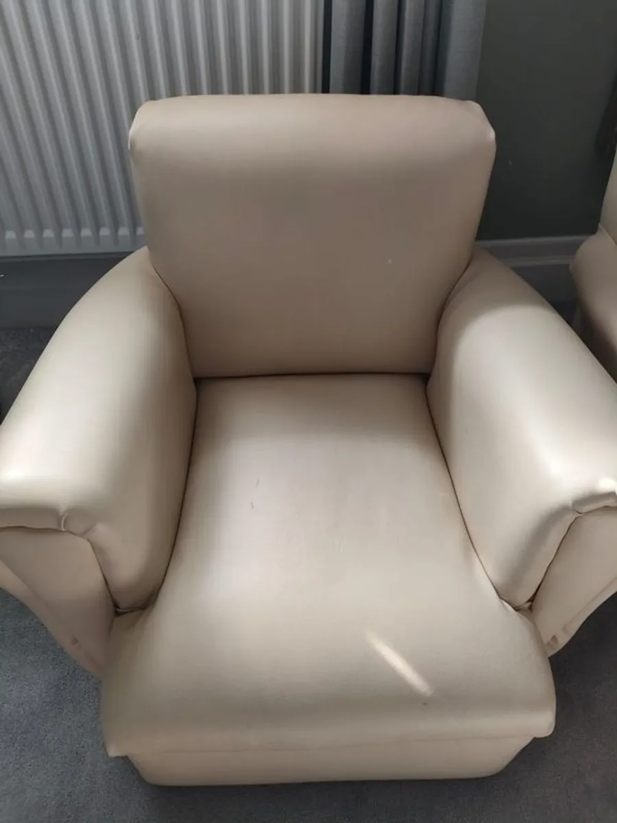 Kids leather armchair - Image 1