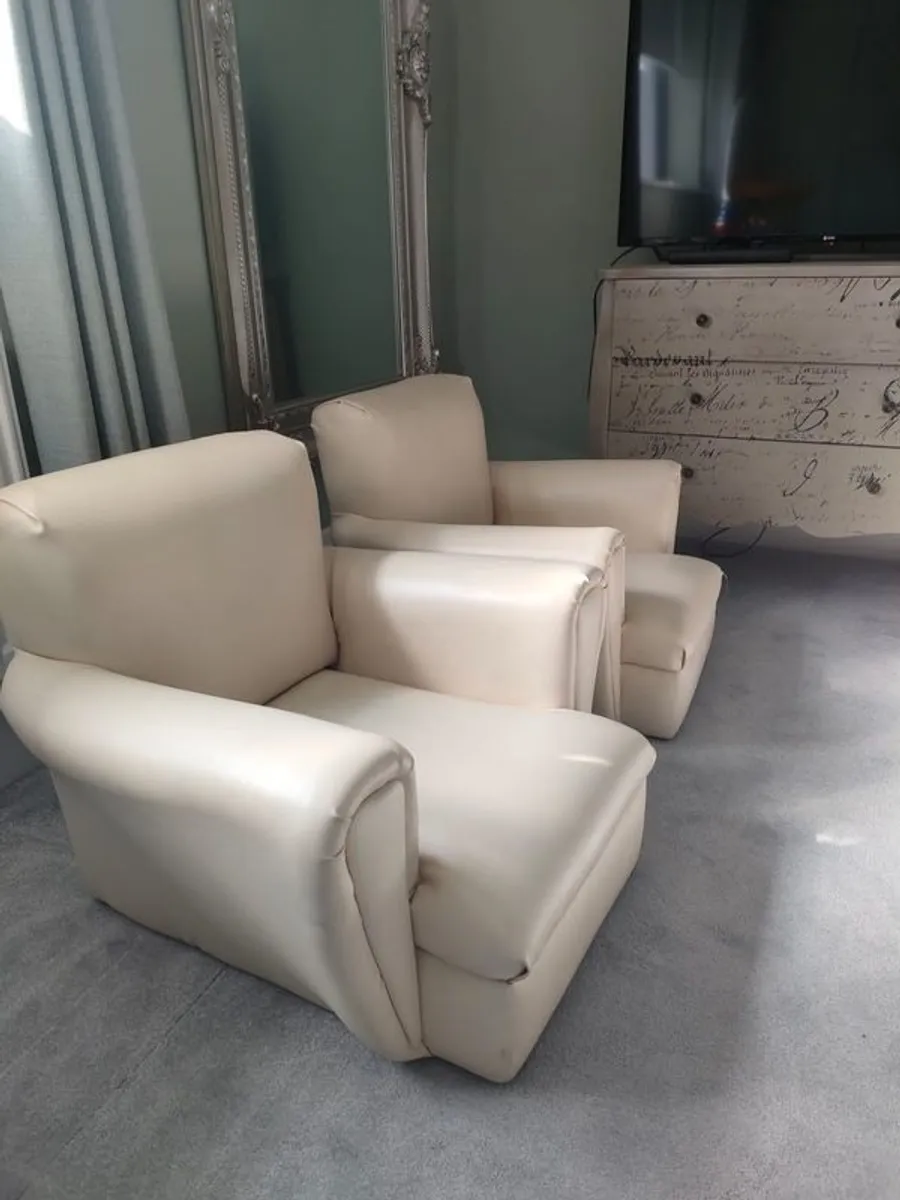 Kids leather armchair - Image 2