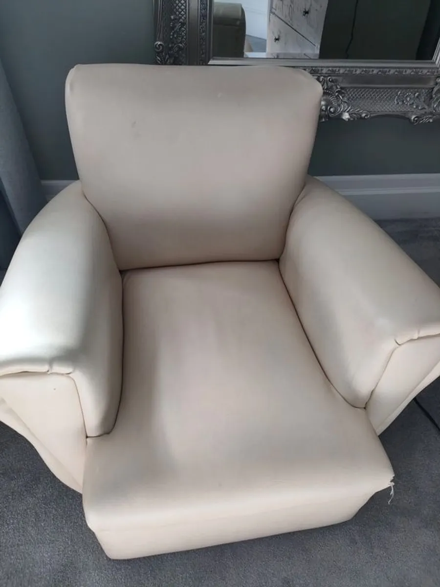 Kids leather armchair - Image 3