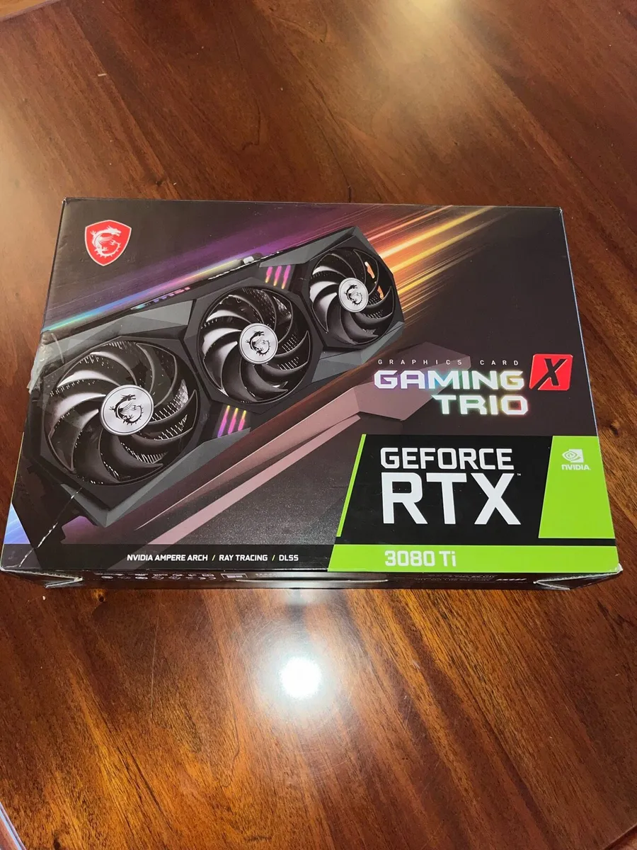 MSI GeForce RTX 3080Ti Trio X 12GB GDDR6X GPU - Image 1
