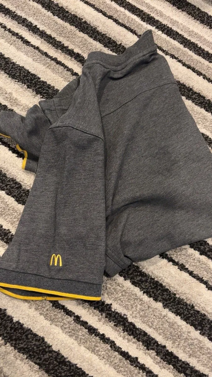 Grey McDonalds Shirt - Image 2