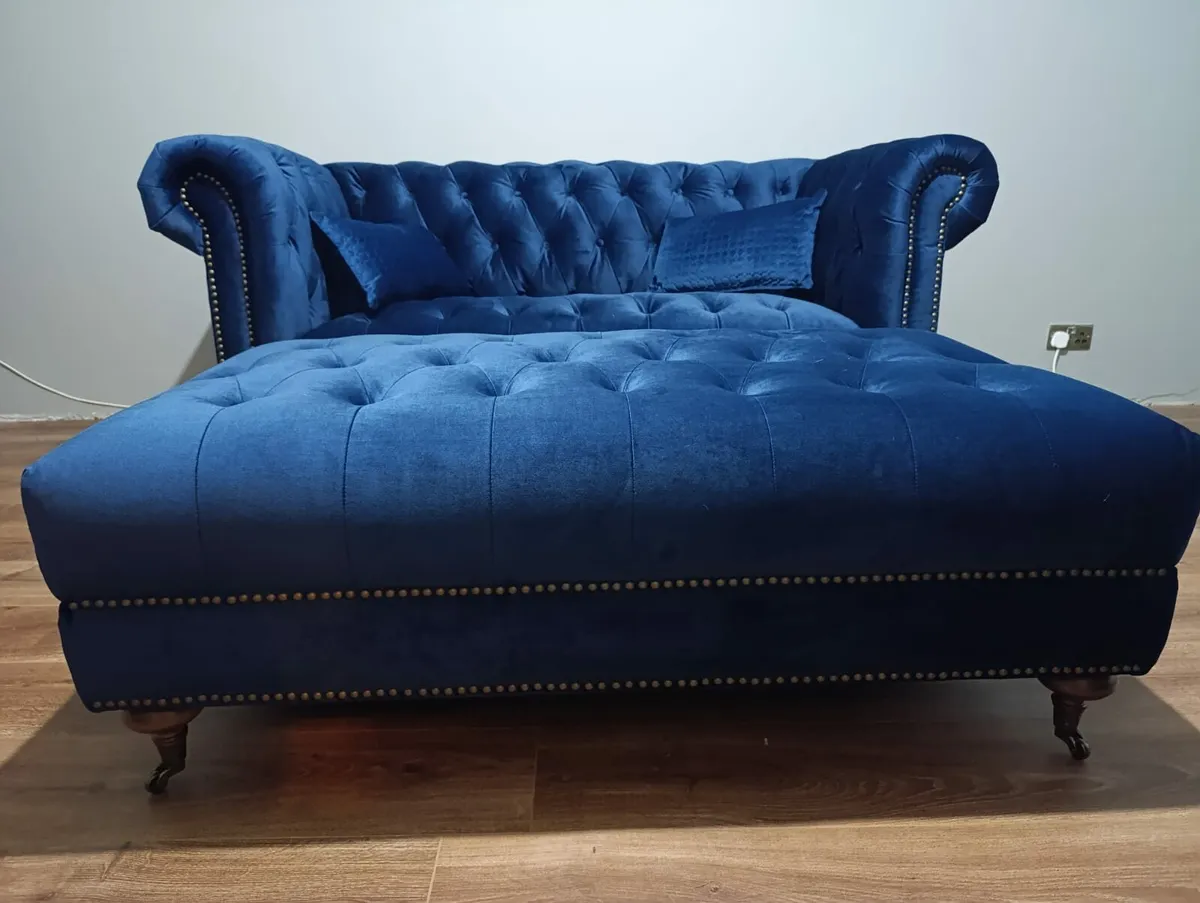 Sofa, armchair and footstool - Image 2