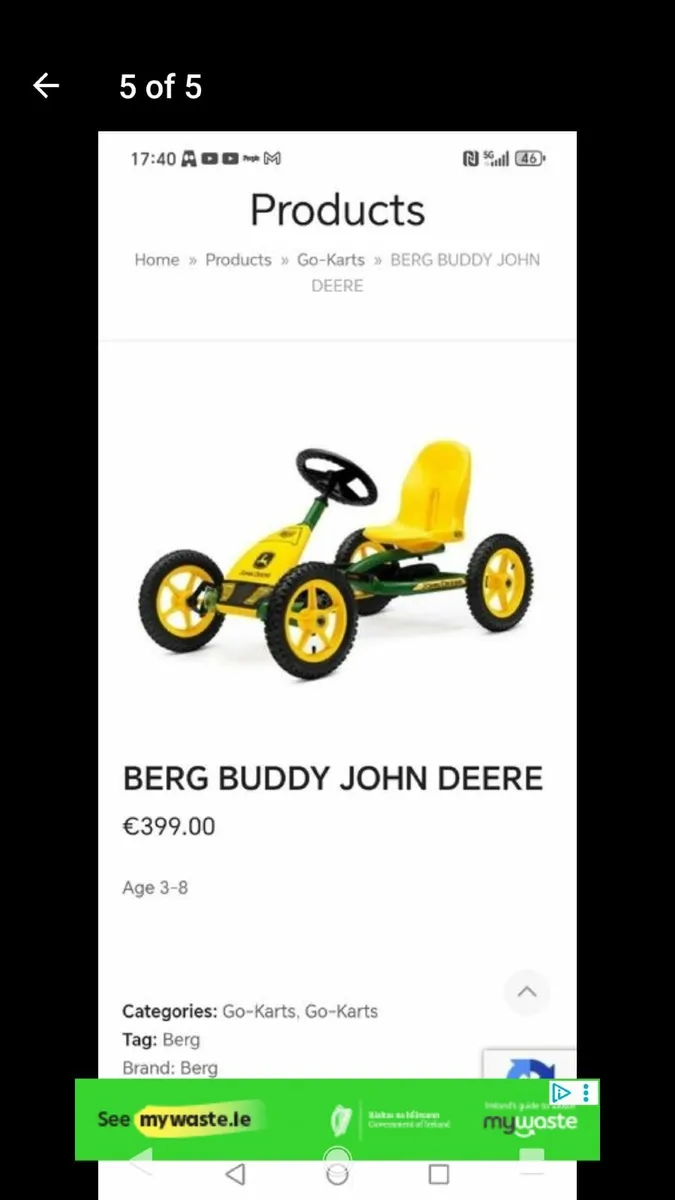 Berg Buddy Go Kart & Trailer - Image 1