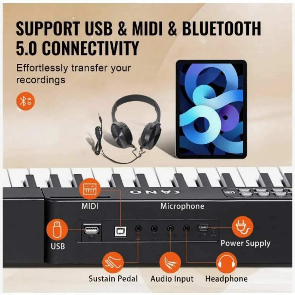 88 Key Digital Piano Keyboard - Image 2