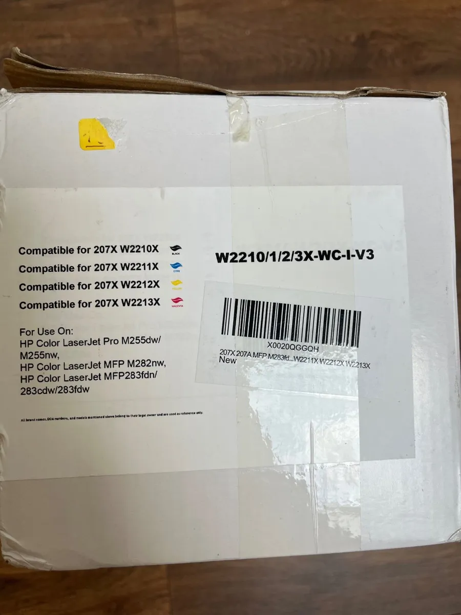 Compatible HP 207X Multipack Toners - Image 1