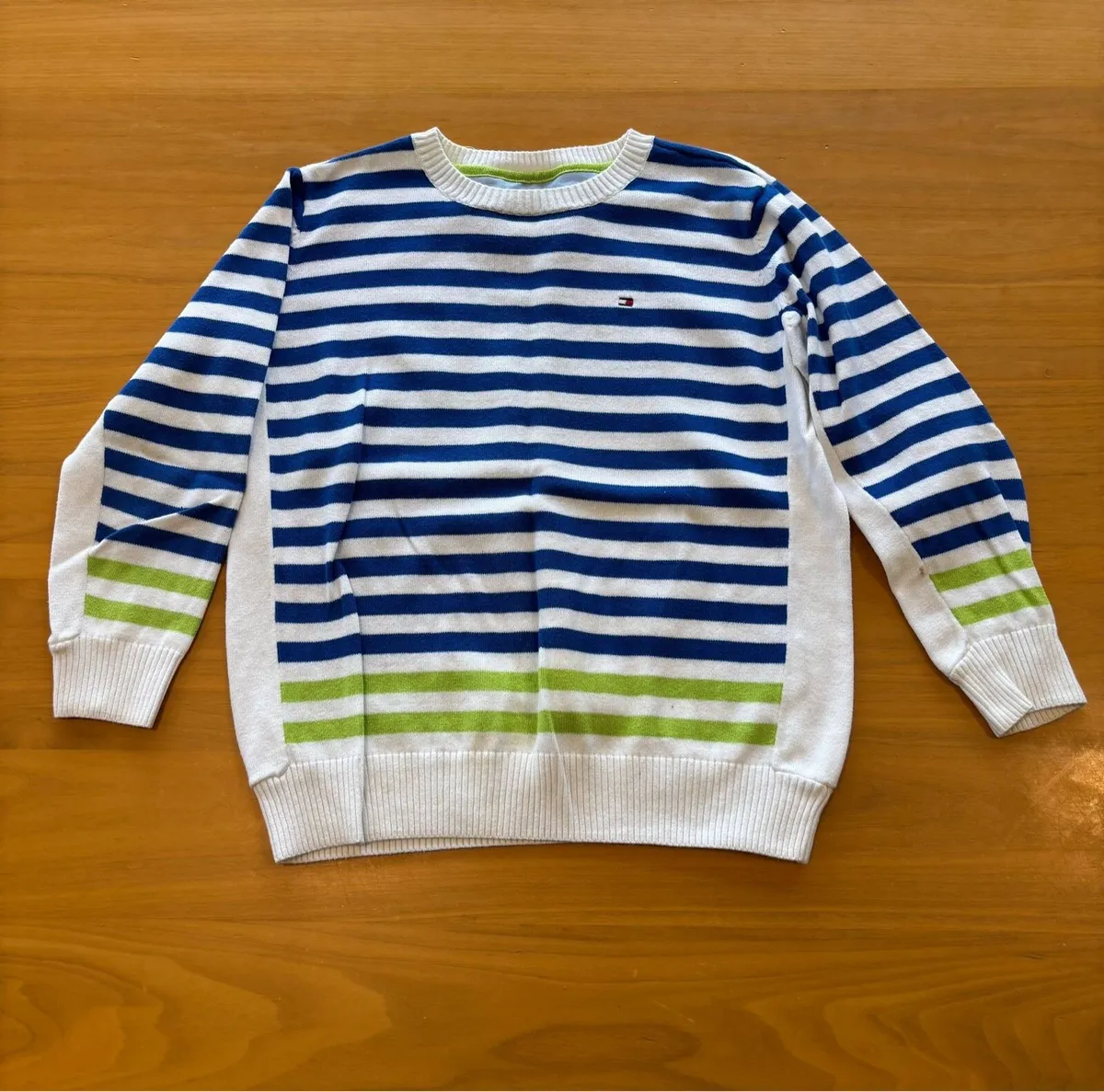 Tommy Hilfiger striped jumper age 7-8 - Image 2