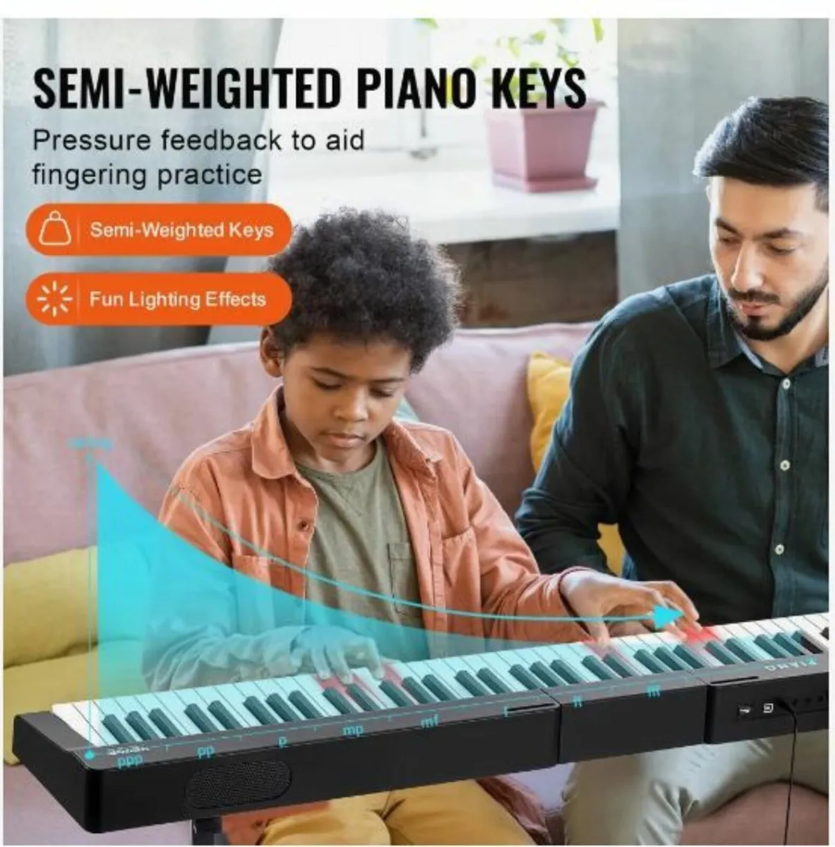 88 Key Digital Piano Keyboard - Image 4