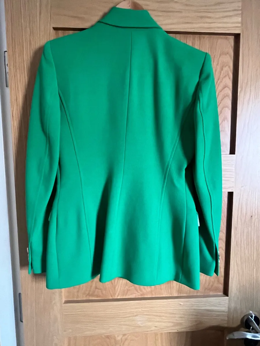 Zara green blazer - Image 2