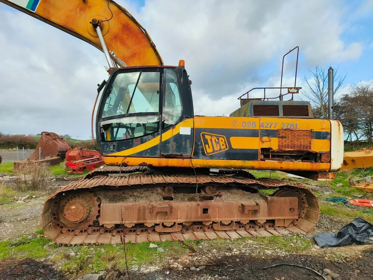 2002 JCB JS330 Long Reach Excavator with 21m reach - Image 2