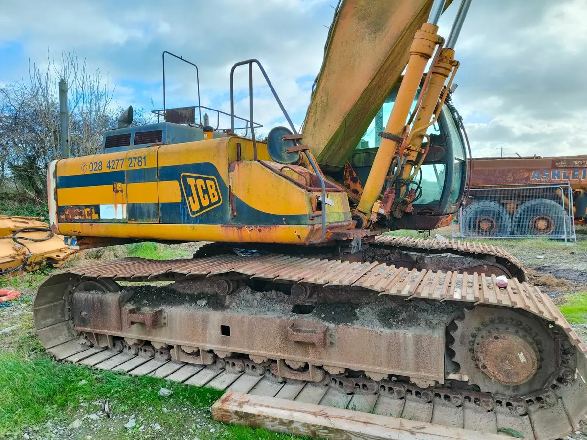 2002 JCB JS330 Long Reach Excavator with 21m reach - Image 4