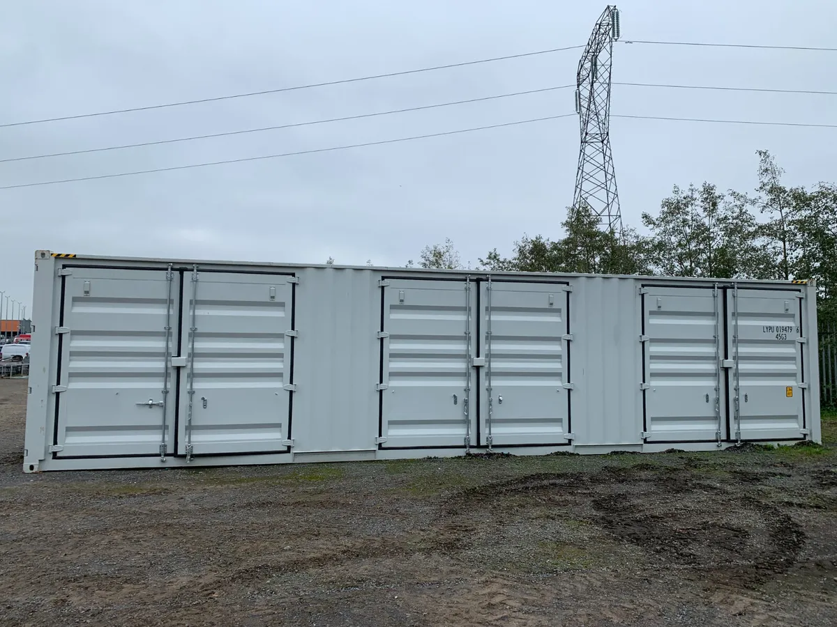 UNRESERVED 40FT HIGH CUBE STRORAGE CONTAINER - Image 2