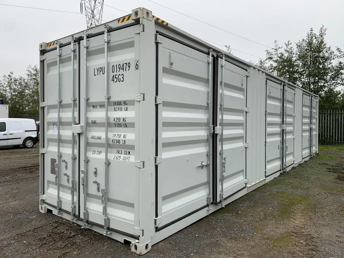 UNRESERVED 40FT HIGH CUBE STRORAGE CONTAINER - Image 1