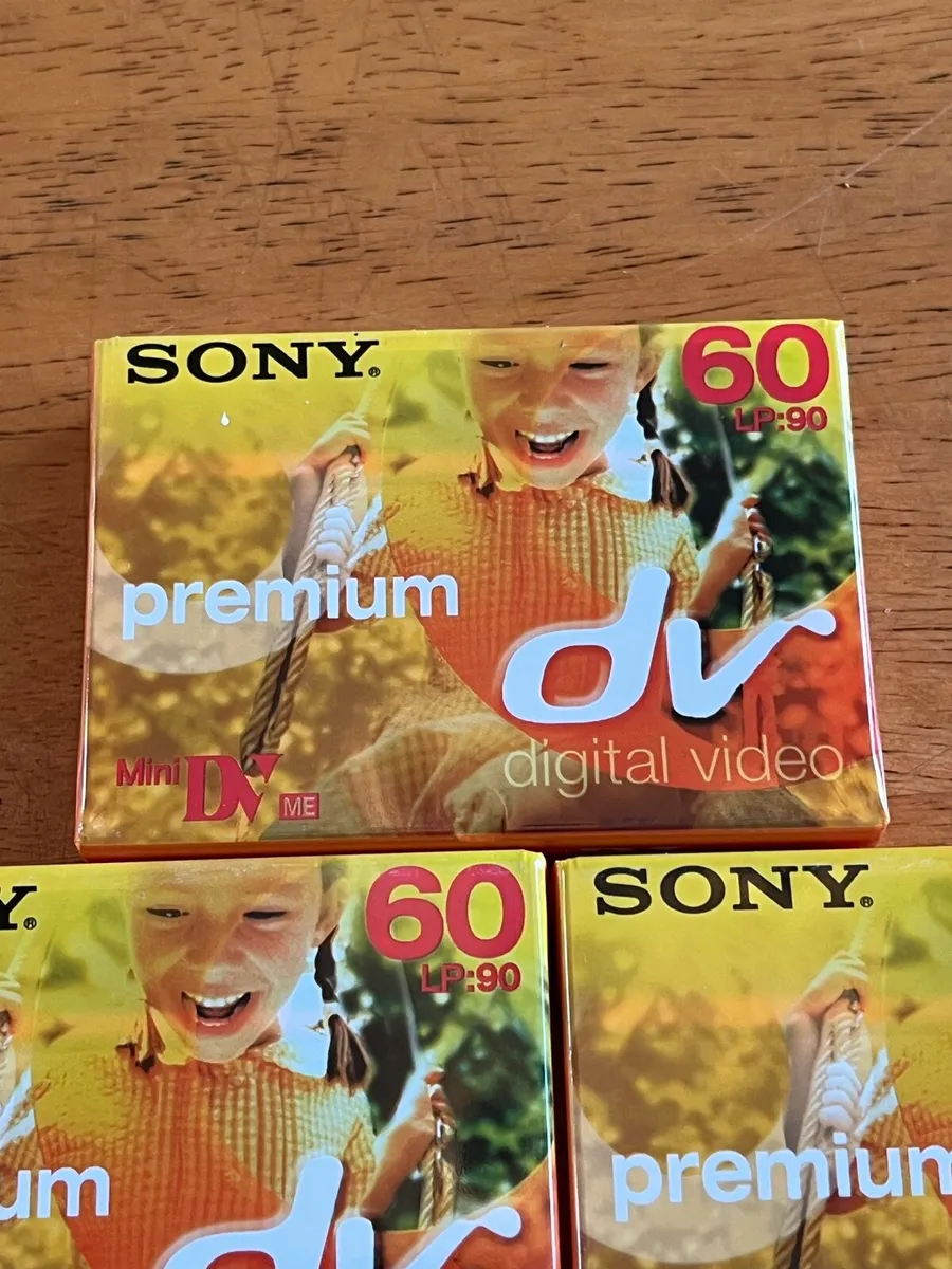 Sony DV Tapes. Premium. New. 5 in Total. - Image 2