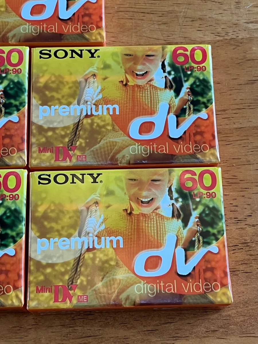 Sony DV Tapes. Premium. New. 5 in Total. - Image 4