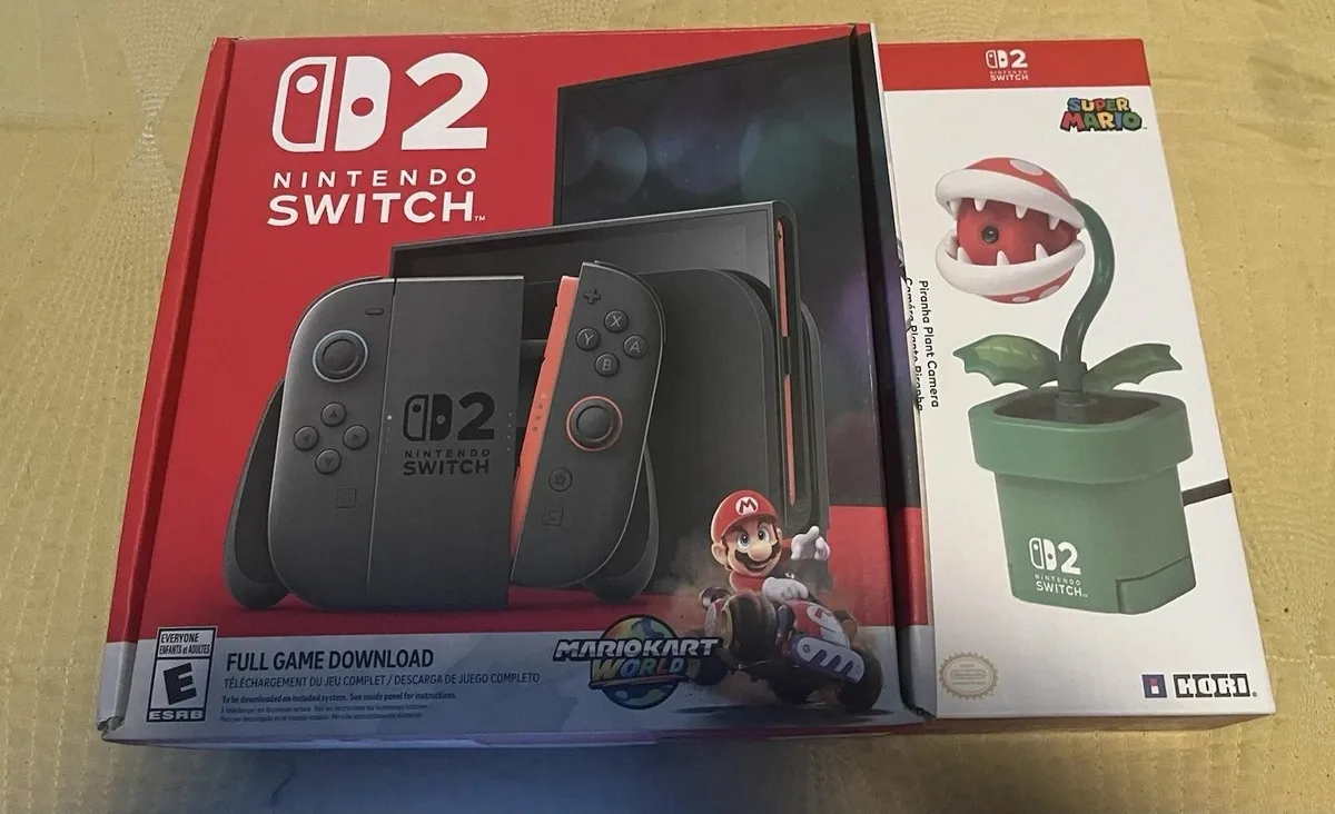 Nintendo Switch 2 Console With Two Games - Image 4