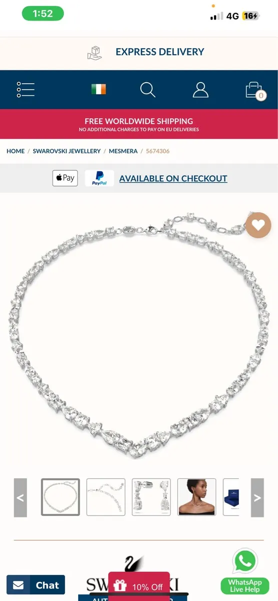 Swarovski necklace - Image 2
