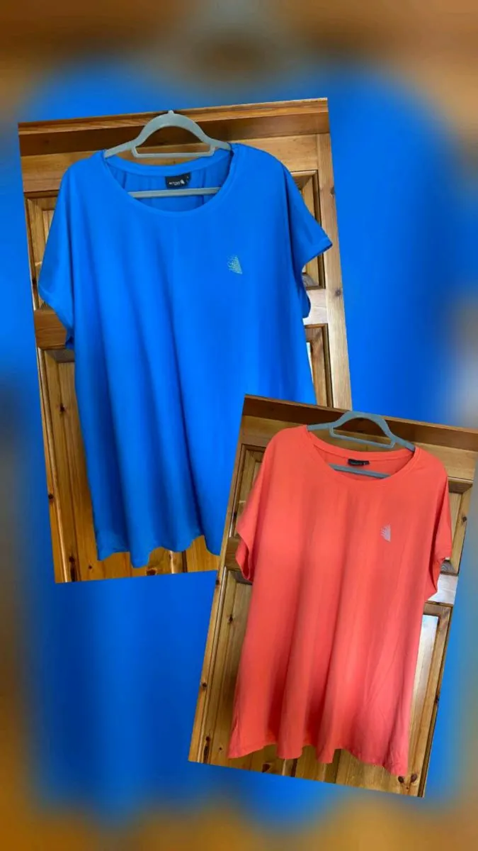 New 2 x Zizzi active tops sz 22/24 - Image 1