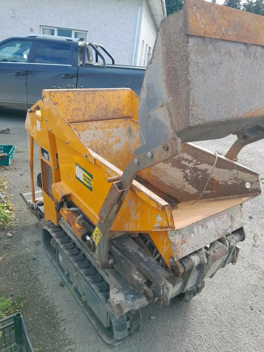 Tracked mini dumper - Image 1