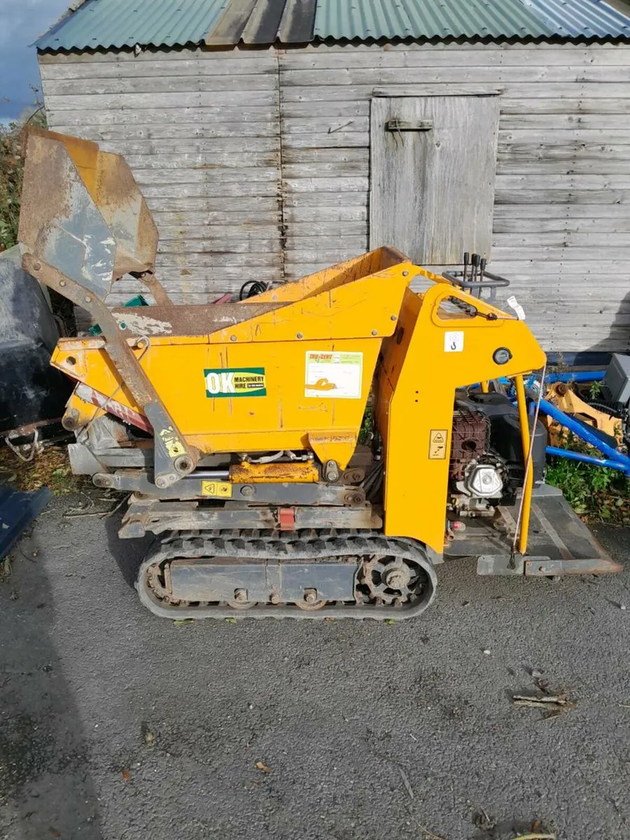 Tracked mini dumper - Image 2
