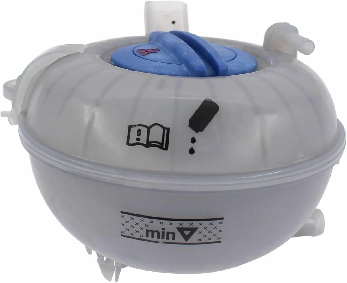 Radiator Coolant Expansion Header Tank with Cap fo
