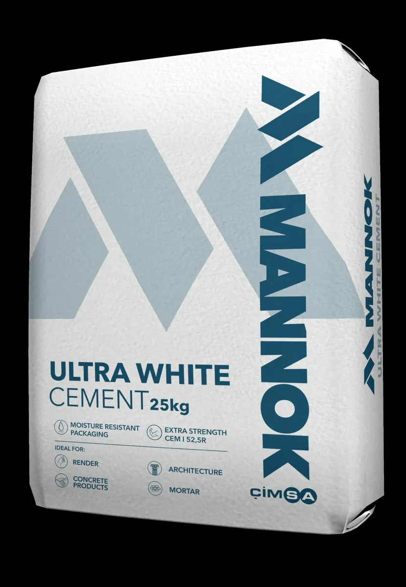 Mannok Ultra White Cement