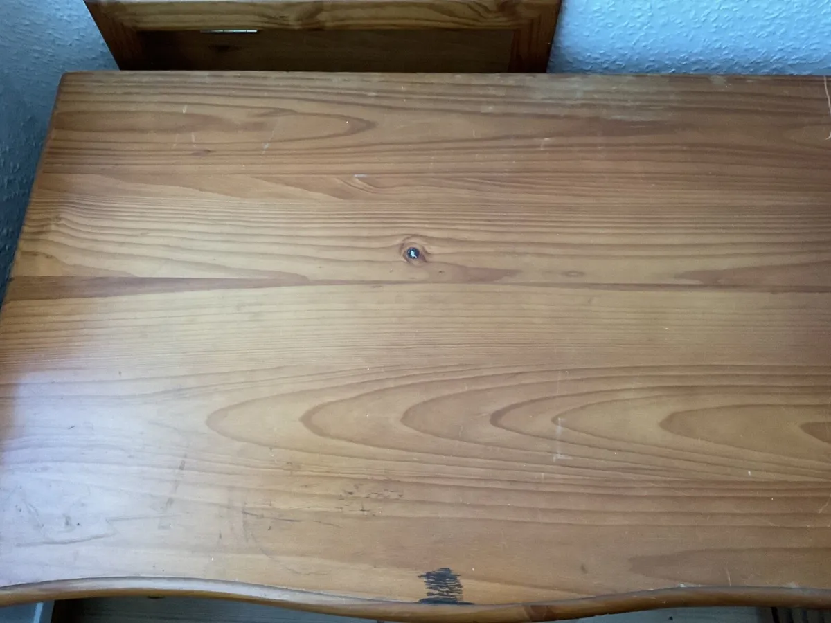 Large pine blanket box - Image 3