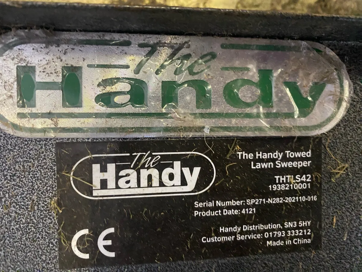 Tow behind lawn/leaf sweeper - Image 2