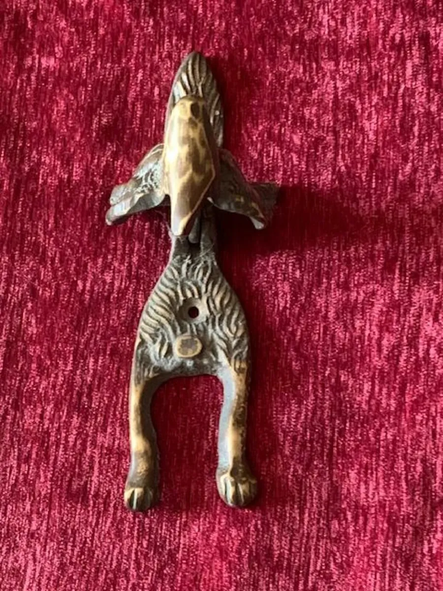 Brass Fox Door Knocker - Image 4