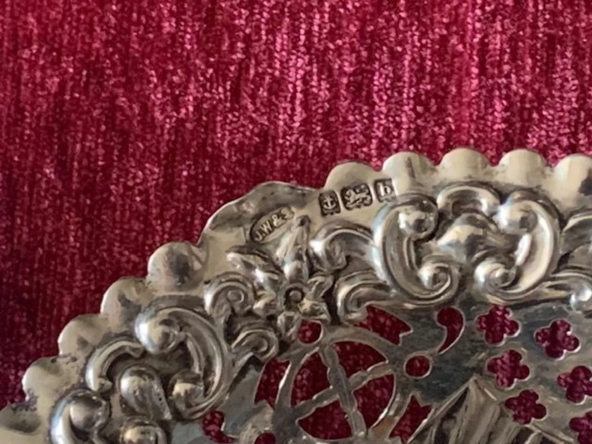 2 Silver Bon Bon Dishes - Image 3