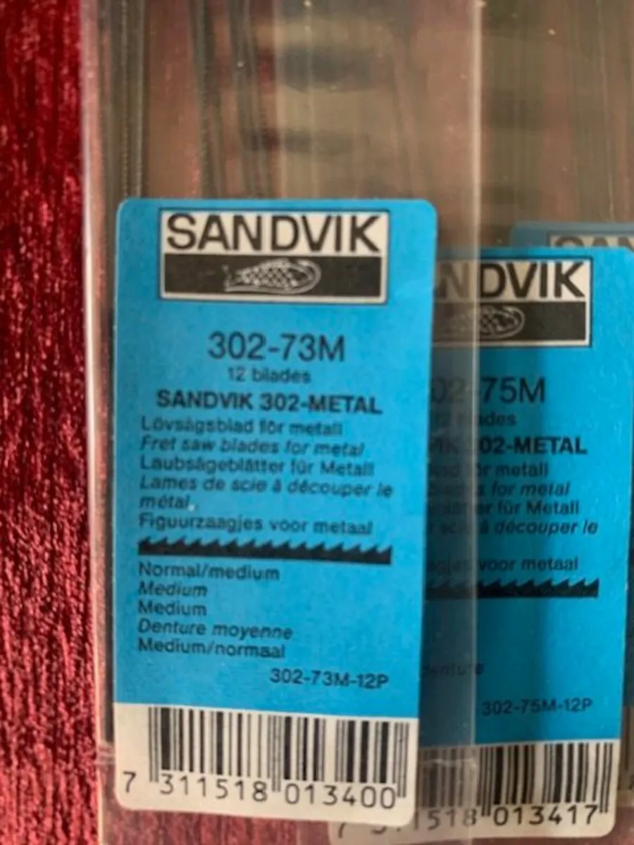 Fret saw blades - Image 2