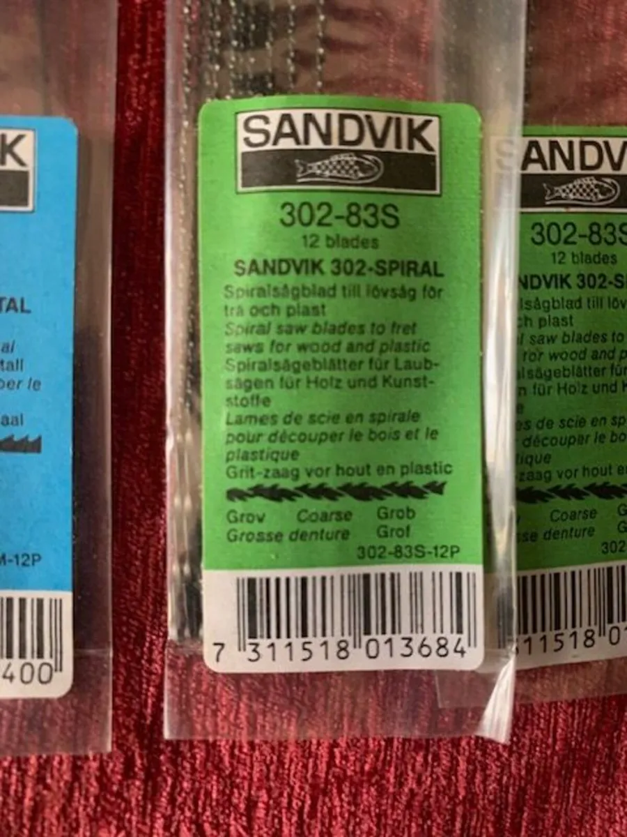 Fret saw blades - Image 3