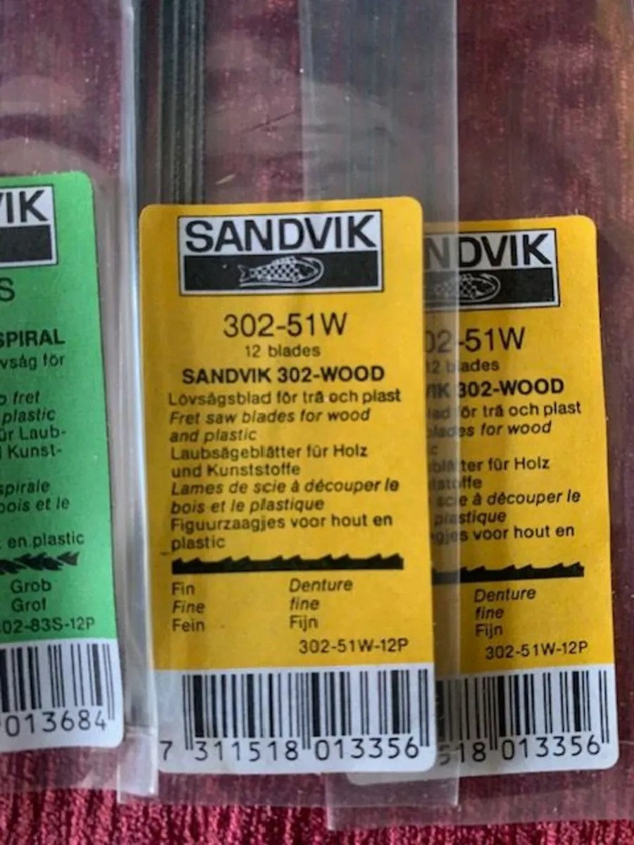 Fret saw blades - Image 4