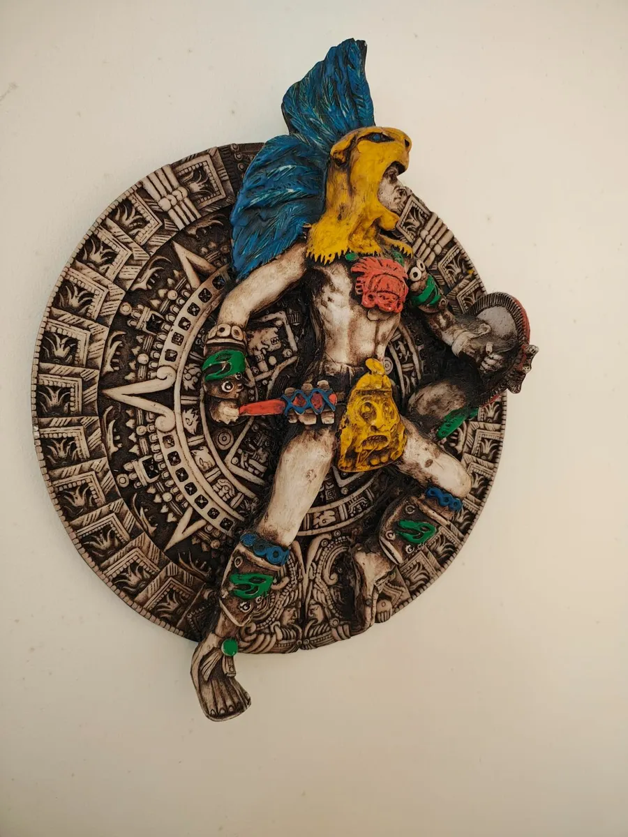 Aztec Warrior on disc calendar - Image 2