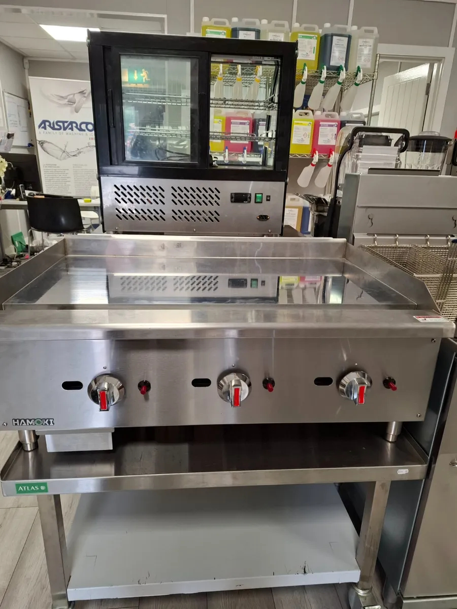 Hamoki 900 Griddle with Chrome Plate Nat/LPG Gas - Image 4