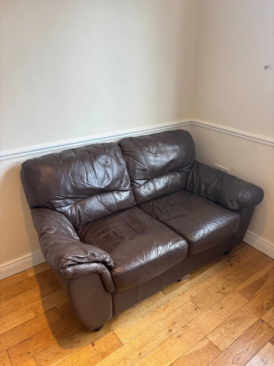 Leather Couch for Sale - Image 2