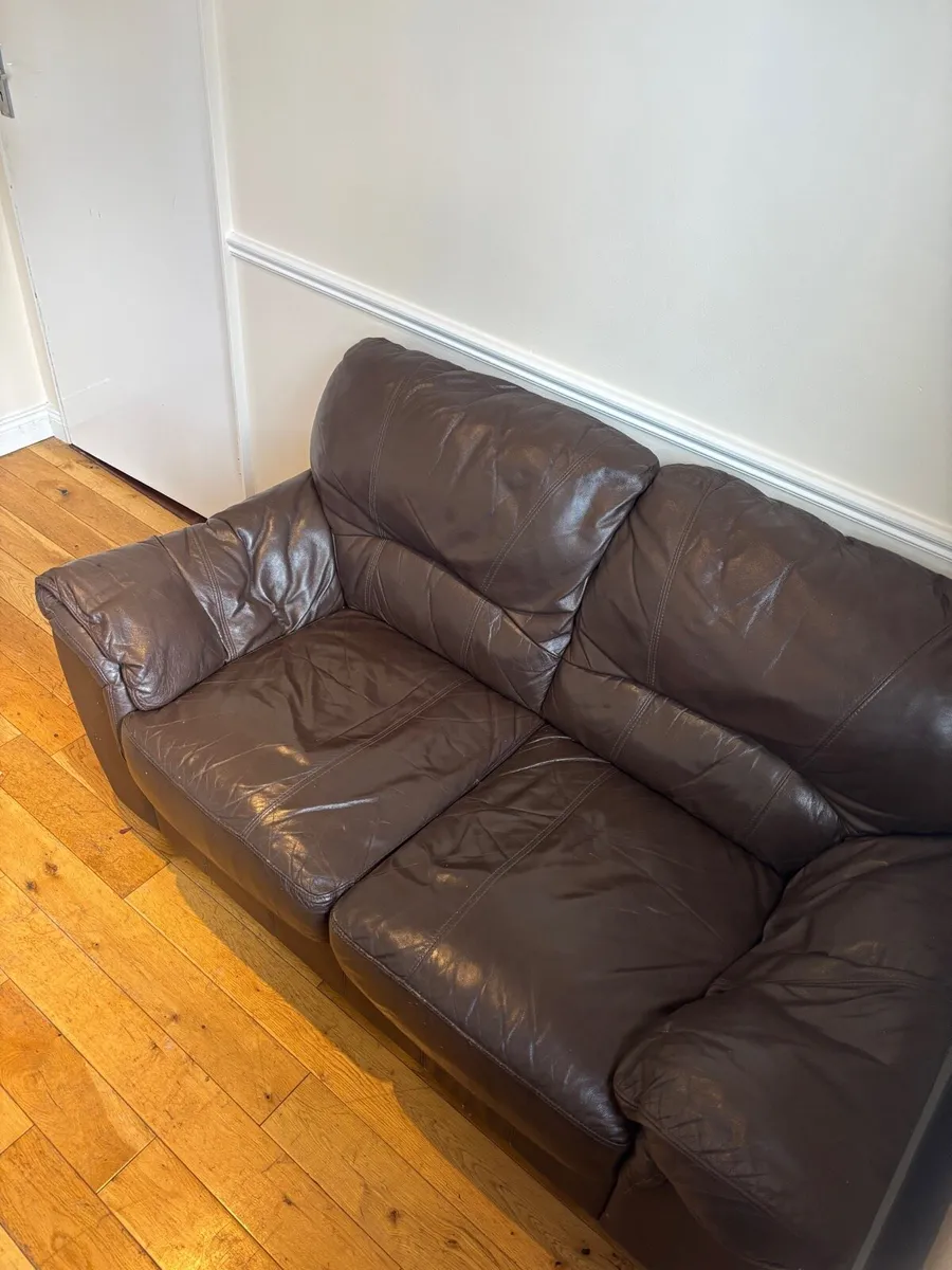 Leather Couch for Sale - Image 3
