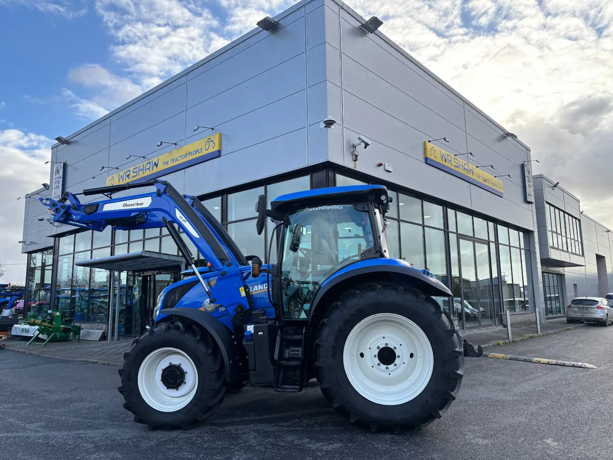 New Holland T6.155 Electro Command c/w Q4m-900hrs - Image 1