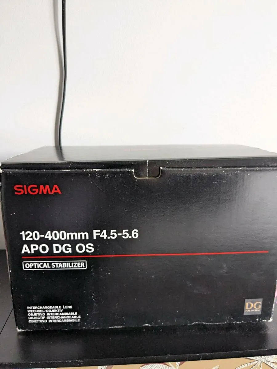 Sigma 120-400mm f4.5-5.6 APO DG OS Nikon F - Image 1