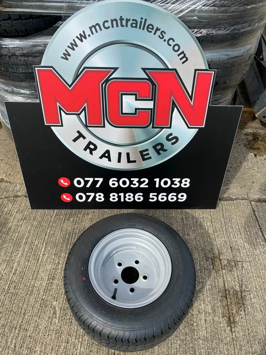 TRAILER WHEEL AND TYRE - Image 1