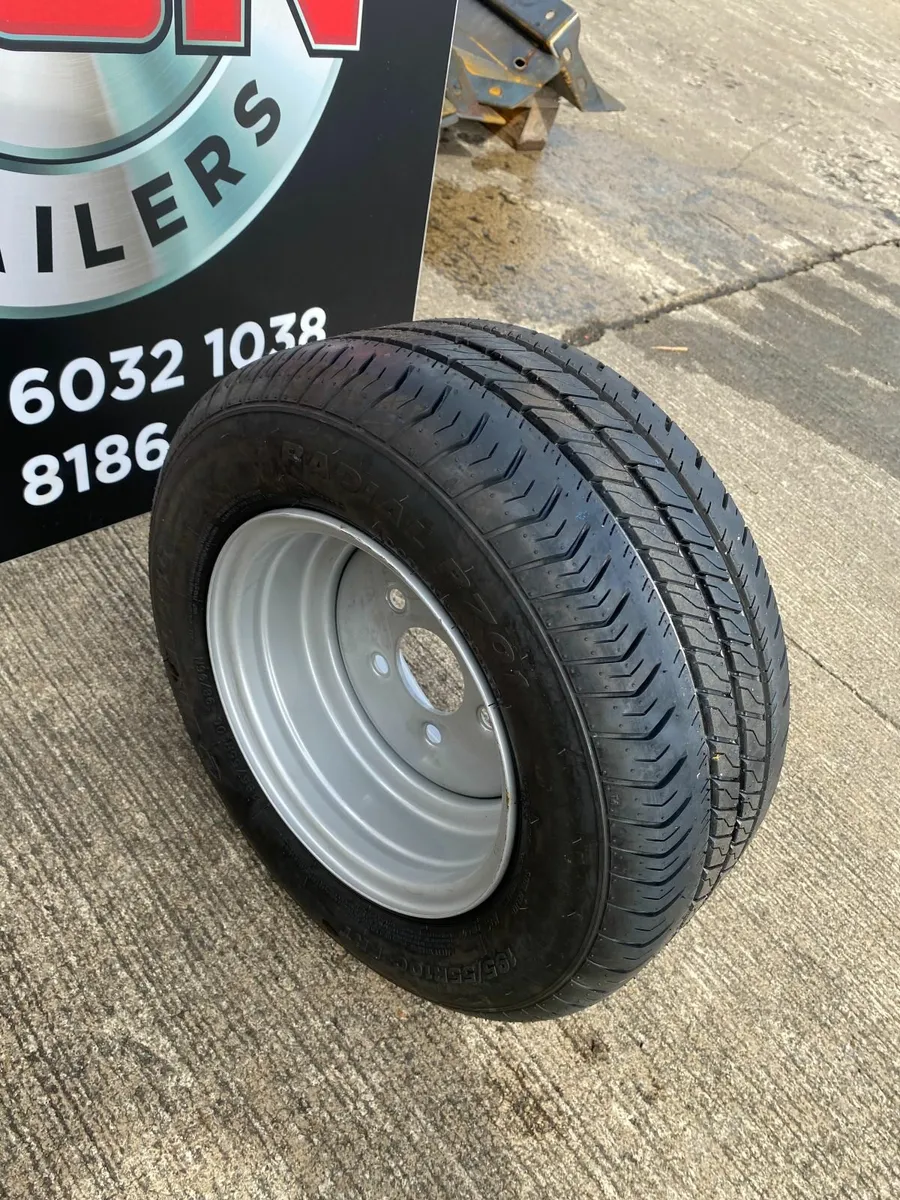 TRAILER WHEEL AND TYRE - Image 2