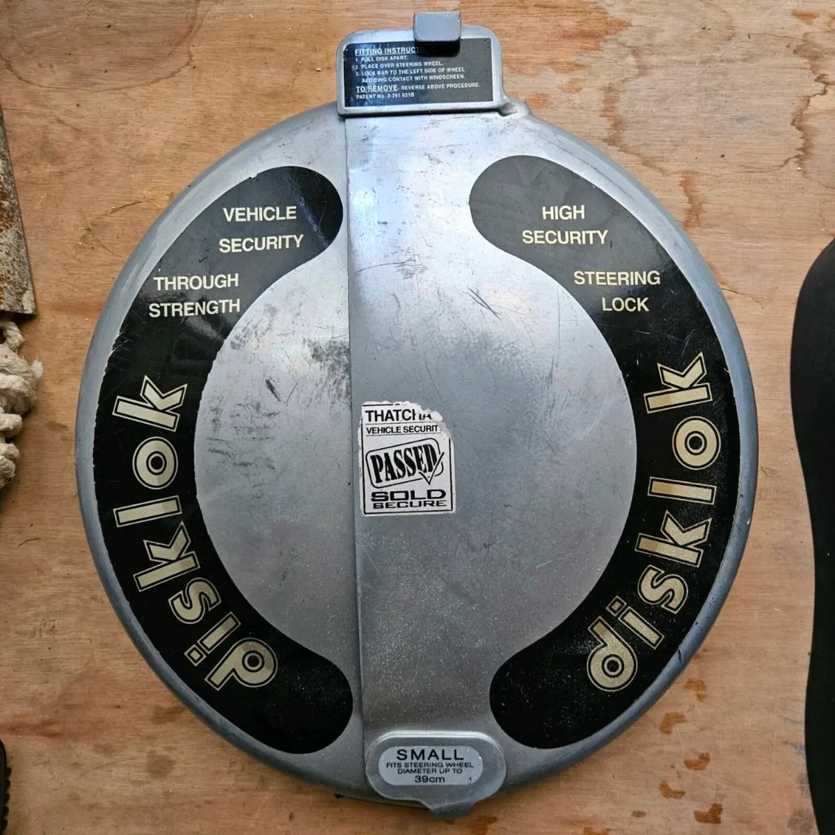 Disklok Steering wheel lock - Image 1