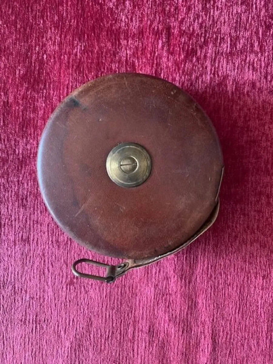 Leather case Imperial roll tape 68 feet. - Image 3