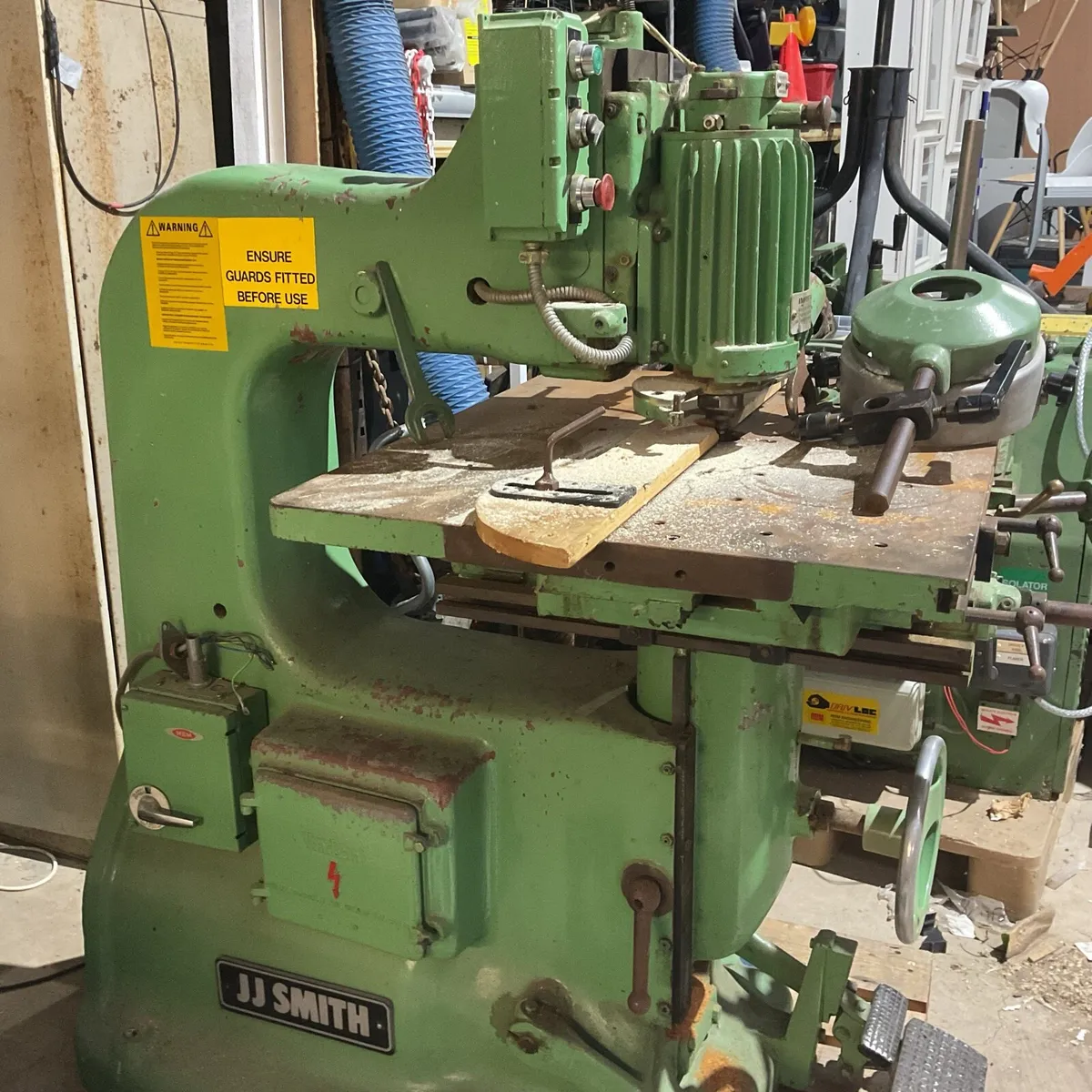 Wadkins LS 4941 Overhead Router c/w Compound Table - Image 1