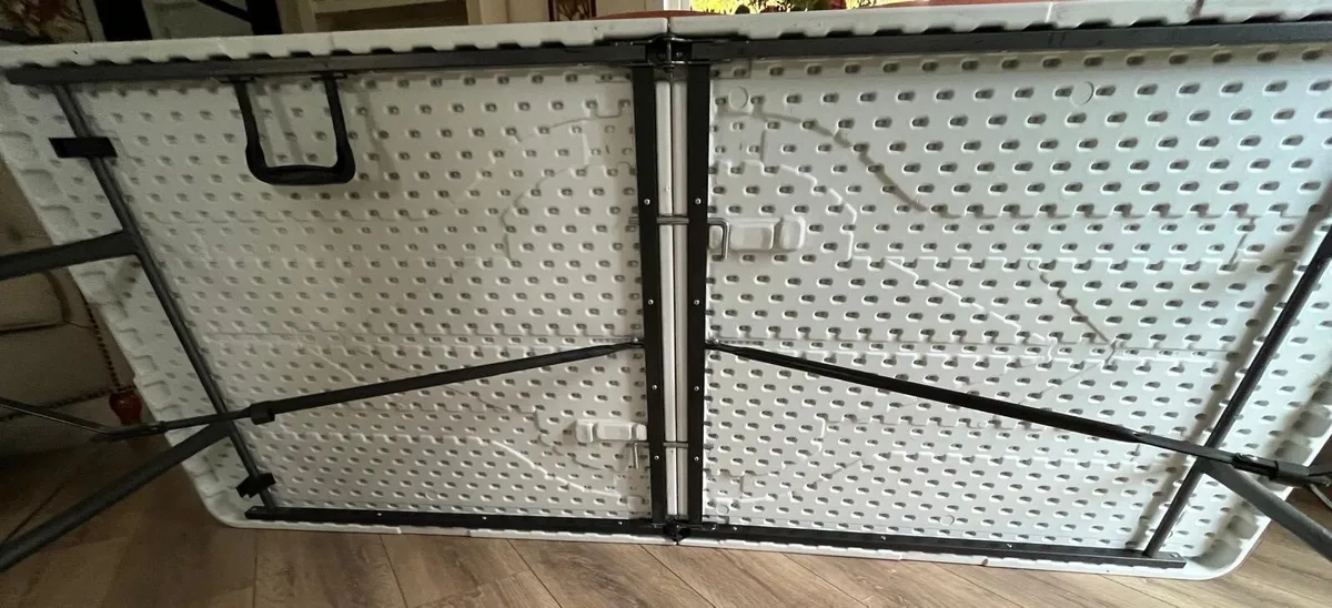 Folding Table with 8 Chairs - Image 4