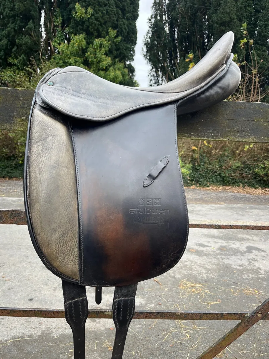 Stubben Dressage Saddle - Image 1