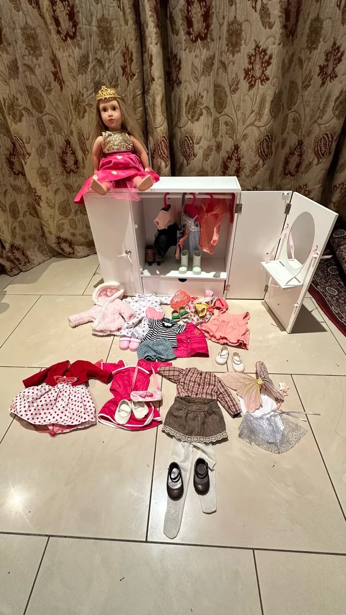 Our Generation wardrobe Deal with 1 Doll - Image 1