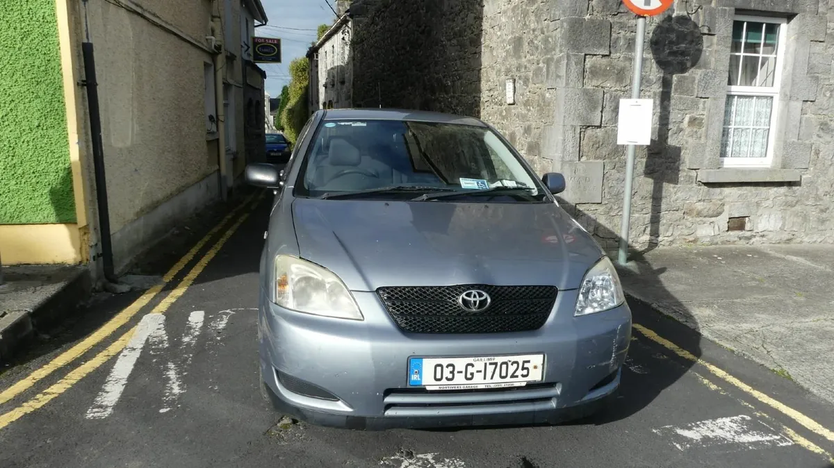 Toyota Corolla 03 automatic 1.6, just passed NCT - Image 1